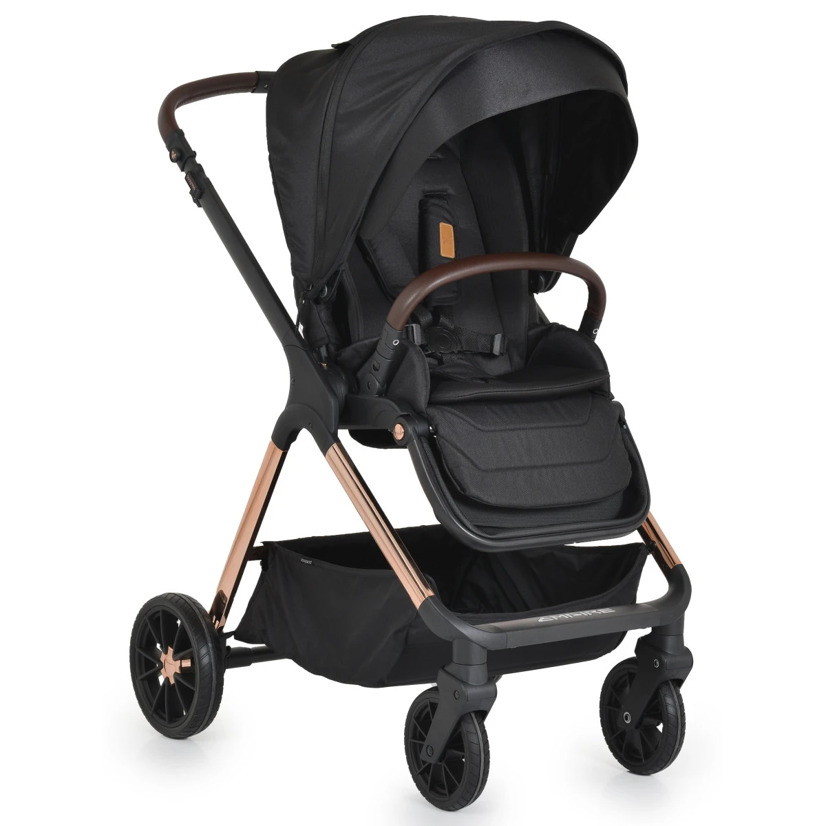 Cangaroo Empire Black 3-in-1 Kinderwagen Incl. Autostoel 11 Cangaroo Empire Black 3-in-1 Kinderwagen Incl. Autostoel - Afbeelding 9
