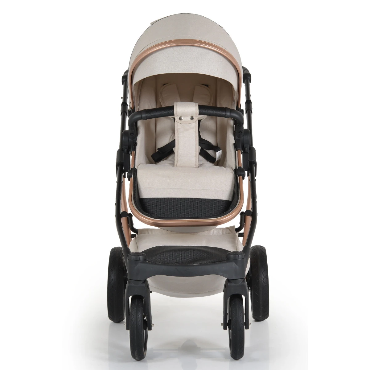 Cangaroo Florence Beige 3-in-1 Kinderwagen Incl. Autostoel 109994 16 Cangaroo Florence Beige 3-in-1 Kinderwagen Incl. Autostoel 109994 - Afbeelding 14