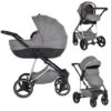 Cangaroo Florence Grey 3-in-1 Kinderwagen Incl. Autostoel 109996 -Kinderwagen Winkel cangaroo florence grey 3 in 1 kinderwagen incl. autostoel 109996 1