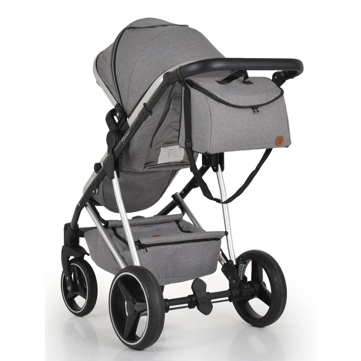 Cangaroo Florence Grey 3-in-1 Kinderwagen Incl. Autostoel 109996 19 Cangaroo Florence Grey 3-in-1 Kinderwagen Incl. Autostoel 109996 - Afbeelding 17
