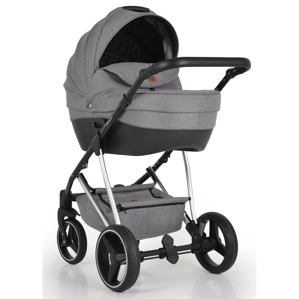 Cangaroo Florence Grey 3-in-1 Kinderwagen Incl. Autostoel 109996 6 Cangaroo Florence Grey 3-in-1 Kinderwagen Incl. Autostoel 109996 - Afbeelding 4