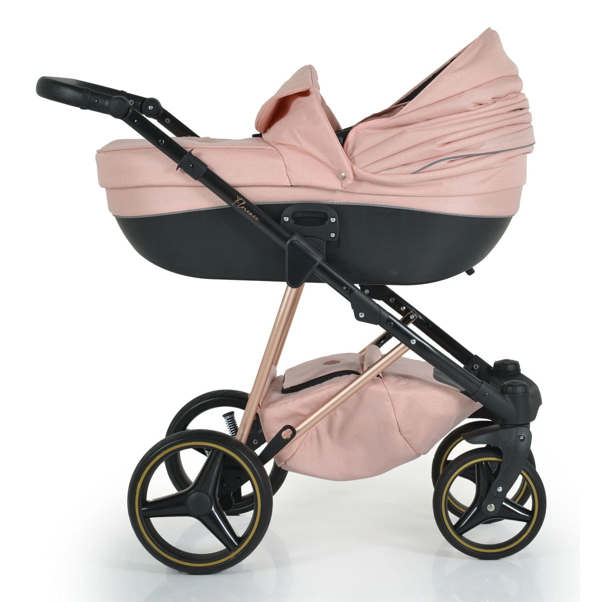 Cangaroo Florence Pink 3-in-1 Kinderwagen Incl. Autostoel 109995 5 Cangaroo Florence Pink 3-in-1 Kinderwagen Incl. Autostoel 109995 - Afbeelding 3