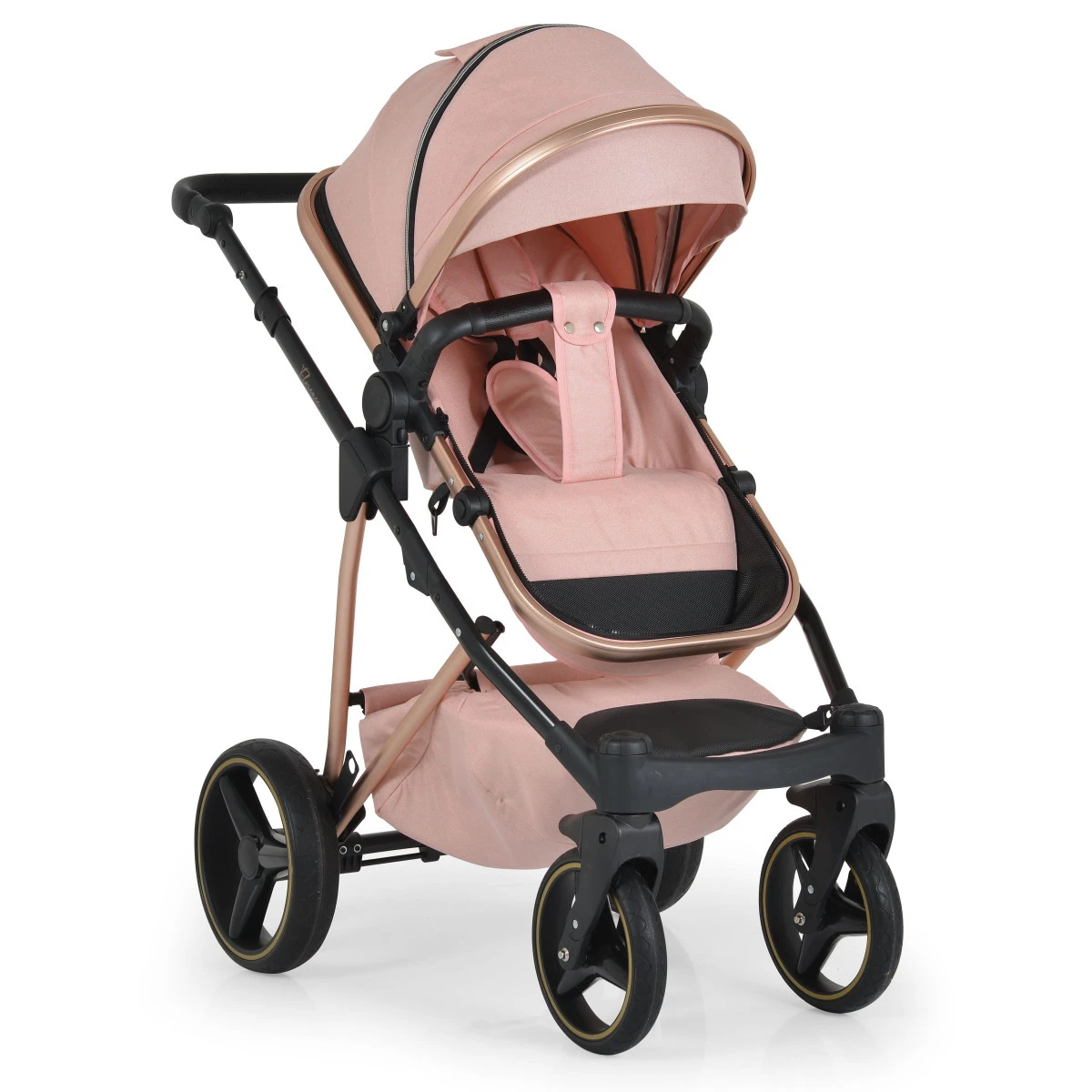 Cangaroo Florence Pink 3-in-1 Kinderwagen Incl. Autostoel 109995 9 Cangaroo Florence Pink 3-in-1 Kinderwagen Incl. Autostoel 109995 - Afbeelding 7
