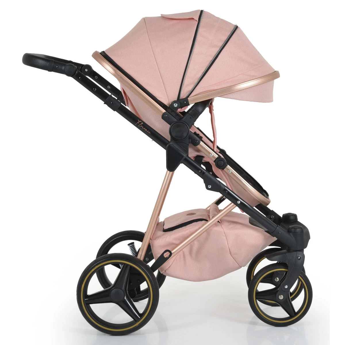 Cangaroo Florence Pink 3-in-1 Kinderwagen Incl. Autostoel 109995 11 Cangaroo Florence Pink 3-in-1 Kinderwagen Incl. Autostoel 109995 - Afbeelding 9
