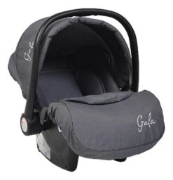 Cangaroo Gala Steel Grey 3-in-1 Combi Kinderwagen Incl. Autostoel -Kinderwagen Winkel cangaroo gala black leather 2 in 1 combi kinderwagen