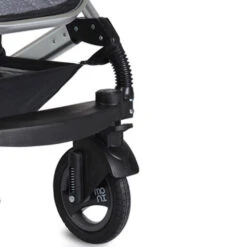 Cangaroo Gala Steel Grey 3-in-1 Combi Kinderwagen Incl. Autostoel -Kinderwagen Winkel cangaroo gala black leather 3 in 1 combi kinderwagen incl autostoel 3