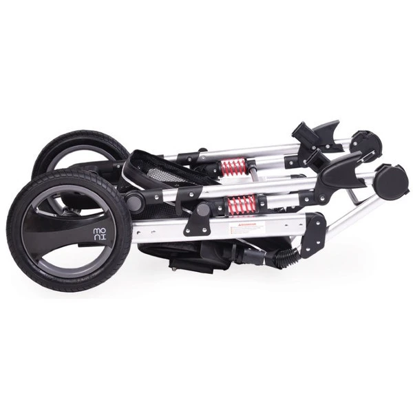 Cangaroo Gala Dark Grey/Silver 3-in-1 Combi Kinderwagen Incl. Autostoel. - Afbeelding 10