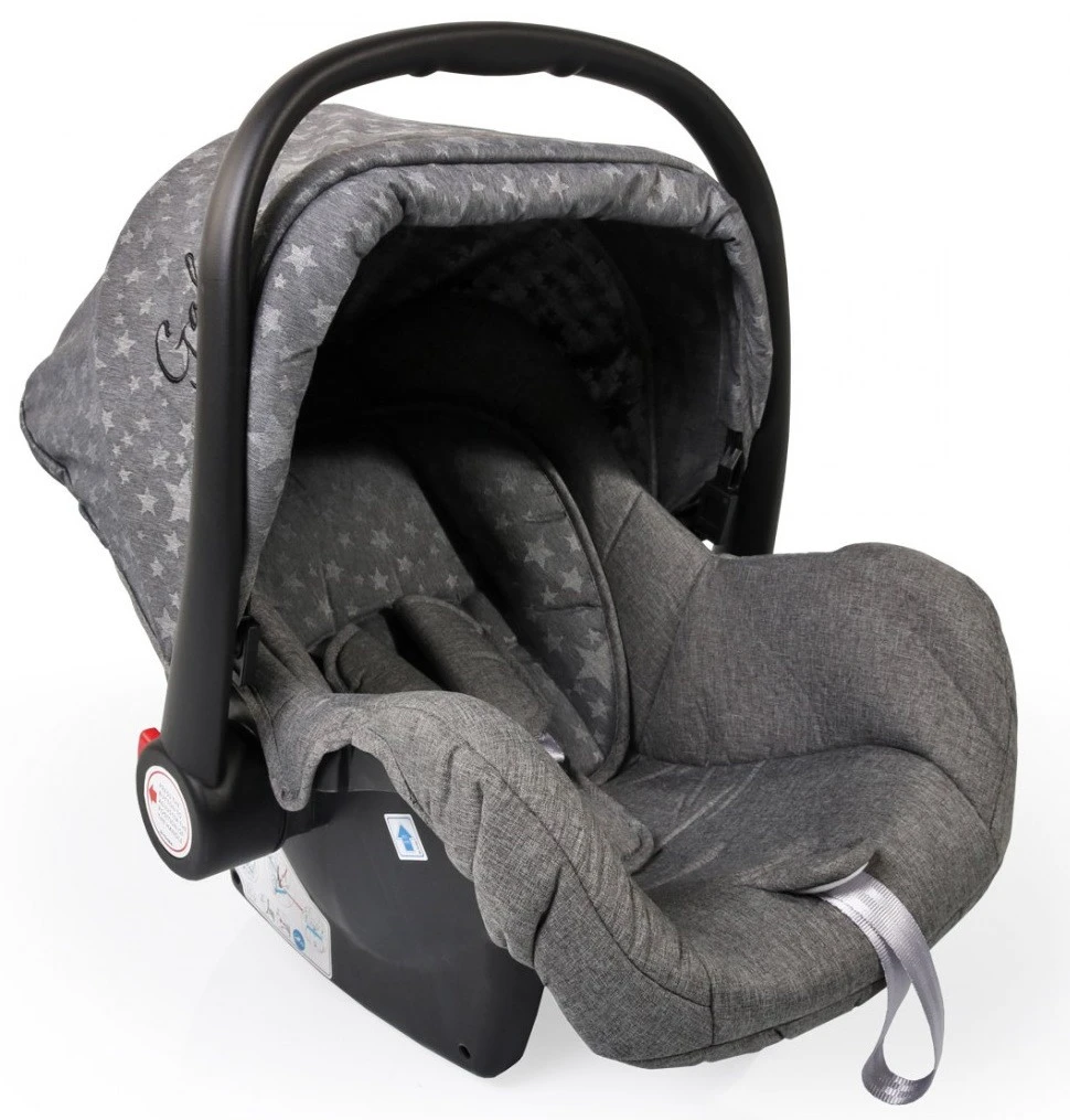 Cangaroo Gala Premium Stars 3-in-1 Combi Kinderwagen Incl. Autostoel 7 Cangaroo Gala Premium Stars 3-in-1 Combi Kinderwagen Incl. Autostoel - Afbeelding 5