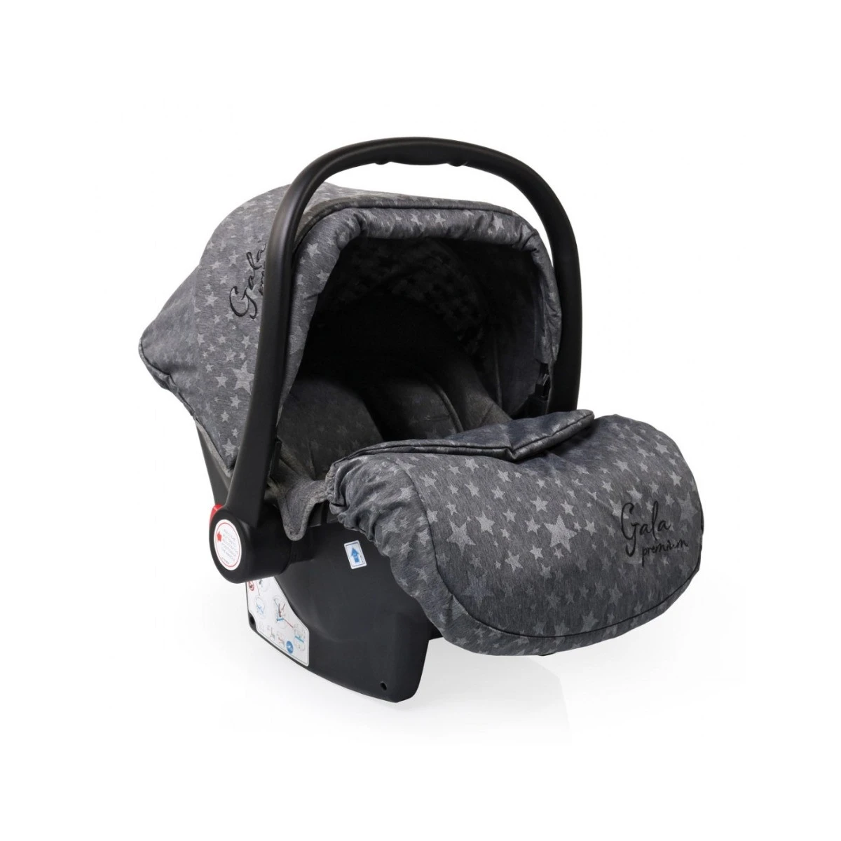Cangaroo Gala Premium Stars 3-in-1 Combi Kinderwagen Incl. Autostoel 6 Cangaroo Gala Premium Stars 3-in-1 Combi Kinderwagen Incl. Autostoel - Afbeelding 4