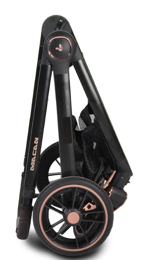 Cangaroo Macan Black 3-in-1 Combi Kinderwagen Incl. Autostoel 2826 16 Cangaroo Macan Black 3-in-1 Combi Kinderwagen Incl. Autostoel 2826 - Afbeelding 14