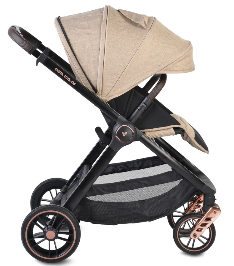 Cangaroo Macan Grey 3-in-1 Combi Kinderwagen Incl. Autostoel 2819 9 Cangaroo Macan Grey 3-in-1 Combi Kinderwagen Incl. Autostoel 2819 - Afbeelding 7