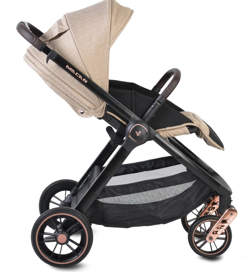 Cangaroo Macan Black 3-in-1 Combi Kinderwagen Incl. Autostoel 2826 11 Cangaroo Macan Black 3-in-1 Combi Kinderwagen Incl. Autostoel 2826 - Afbeelding 9