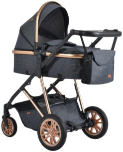 Cangaroo Midas Black 3-in-1 Combi Kinderwagen Incl. Autostoel 17 Cangaroo Midas Black 3-in-1 Combi Kinderwagen Incl. Autostoel -Kinderwagen Winkel cangaroo midas black 3 in 1 combi kinderwagen incl. autostoel 1