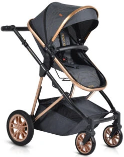 Cangaroo Midas Black 3-in-1 Combi Kinderwagen Incl. Autostoel 20 Cangaroo Midas Black 3-in-1 Combi Kinderwagen Incl. Autostoel -Kinderwagen Winkel cangaroo midas black 3 in 1 combi kinderwagen incl. autostoel 4