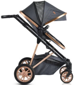 Cangaroo Midas Black 3-in-1 Combi Kinderwagen Incl. Autostoel 23 Cangaroo Midas Black 3-in-1 Combi Kinderwagen Incl. Autostoel -Kinderwagen Winkel cangaroo midas black 3 in 1 combi kinderwagen incl. autostoel 7