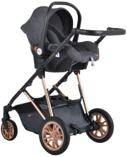 Cangaroo Midas Black 3-in-1 Combi Kinderwagen Incl. Autostoel 24 Cangaroo Midas Black 3-in-1 Combi Kinderwagen Incl. Autostoel -Kinderwagen Winkel cangaroo midas black 3 in 1 combi kinderwagen incl. autostoel 8
