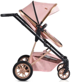 Cangaroo Midas Pink 3-in-1 Combi Kinderwagen Incl. Autostoel -Kinderwagen Winkel cangaroo midas pink 3 in 1 combi kinderwagen incl. autostoel 5