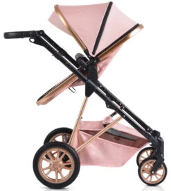 Cangaroo Midas Pink 3-in-1 Combi Kinderwagen Incl. Autostoel -Kinderwagen Winkel cangaroo midas pink 3 in 1 combi kinderwagen incl. autostoel 6