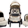 Cangaroo Polly Beige 3-in-1 Combi Kinderwagen Incl. Autostoel 2 Cangaroo Polly Beige 3-in-1 Combi Kinderwagen Incl. Autostoel -Kinderwagen Winkel cangaroo polly beige 3 in 1 combi kinderwagen incl. autostoel
