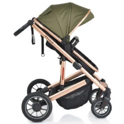 Cangaroo Thira Green 3-in-1 Combi Kinderwagen Incl. Autostoel -Kinderwagen Winkel cangaroo thira green 3 in 1 combi kinderwagen 14