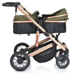 Cangaroo Thira Green 3-in-1 Combi Kinderwagen Incl. Autostoel -Kinderwagen Winkel cangaroo thira green 3 in 1 combi kinderwagen 3