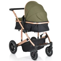 Cangaroo Thira Green 3-in-1 Combi Kinderwagen Incl. Autostoel -Kinderwagen Winkel cangaroo thira green 3 in 1 combi kinderwagen 5