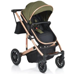 Cangaroo Thira Green 3-in-1 Combi Kinderwagen Incl. Autostoel -Kinderwagen Winkel cangaroo thira green 3 in 1 combi kinderwagen 8
