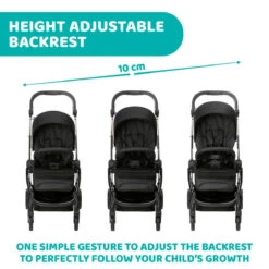 Chicco One4Ever Pirate Black Meegroei Wandelwagen 607988142 -Kinderwagen Winkel chicco one4ever wandelwagen 11 2