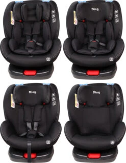 Ding Cruz Black 360° Isofix Autostoel 0-36kg DI-101919 21 Ding Cruz Black 360° Isofix Autostoel 0-36kg DI-101919 -Kinderwagen Winkel di 101919 ding cruz black 4options 1