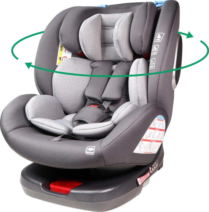 Ding Cruz Dark Grey 360° Isofix Autostoel 0-36kg DI-101920 3 Ding Cruz Dark Grey 360° Isofix Autostoel 0-36kg DI-101920