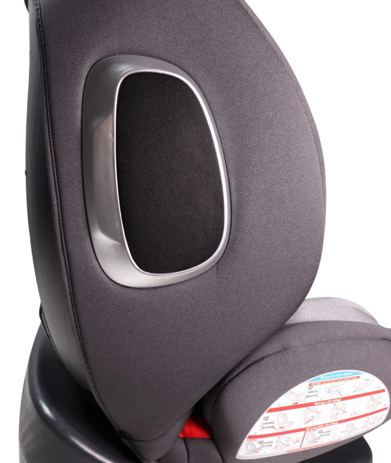 Ding Cruz Dark Grey 360° Isofix Autostoel 0-36kg DI-101920 12 Ding Cruz Dark Grey 360° Isofix Autostoel 0-36kg DI-101920 - Afbeelding 10