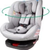 Ding Cruz Light Grey 360° Isofix Autostoel 0-36kg DI-101921 2 Ding Cruz Light Grey 360° Isofix Autostoel 0-36kg DI-101921 -Kinderwagen Winkel di 101921 ding cruz light grey arrow