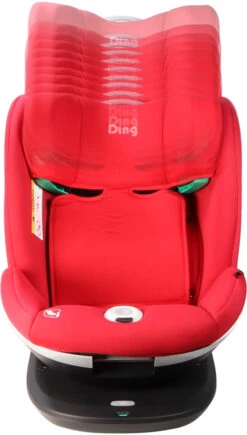 Ding Mace Red 360° I-Size Autostoel 0-36kg DI-111918 -Kinderwagen Winkel di 111918 ding mace red 02