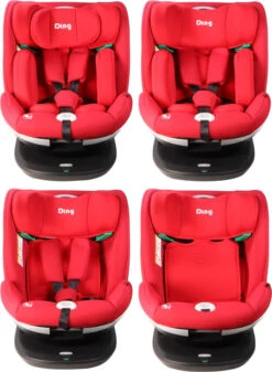 Ding Mace Red 360° I-Size Autostoel 0-36kg DI-111918 -Kinderwagen Winkel di 111918 ding mace red 05