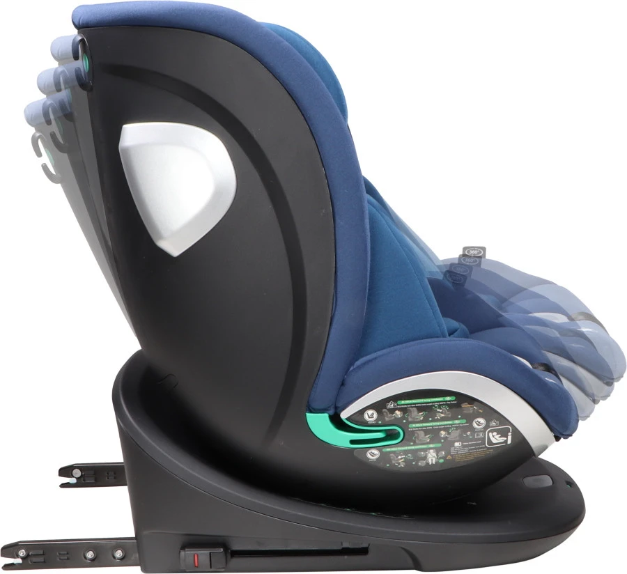 Ding Mace Blue 360° I-Size Autostoel 0-36kg DI-111919 4 Ding Mace Blue 360° I-Size Autostoel 0-36kg DI-111919 - Afbeelding 2