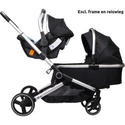 Ding Fenix Black/Black Autostoel 0-13kg 18 Ding Fenix Black/Black Autostoel 0-13kg -Kinderwagen Winkel ding amigo black silver 0 13kg autostoel di 191708 1 1