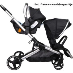 Ding Fenix Black/Black Autostoel 0-13kg 16 Ding Fenix Black/Black Autostoel 0-13kg -Kinderwagen Winkel ding amigo black silver 0 13kg autostoel di 191708 2 1