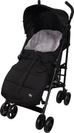 Ding Black Deluxe Universele Buggy/Wandelwagen Voetenzak DI-252424 -Kinderwagen Winkel ding black deluxe universele kinderwagen voetenzak09