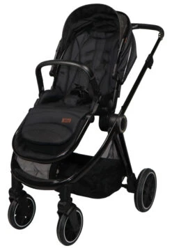 Ding Fenix Black/Black Kinderwagen DI-191701 -Kinderwagen Winkel ding fenix black kinderwagen1
