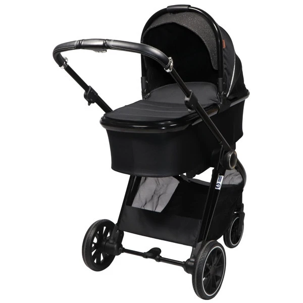 Ding Fenix Black/Black 3-in-1 Combi Kinderwagen Incl. Autostoel 5 Ding Fenix Black/Black 3-in-1 Combi Kinderwagen Incl. Autostoel - Afbeelding 3