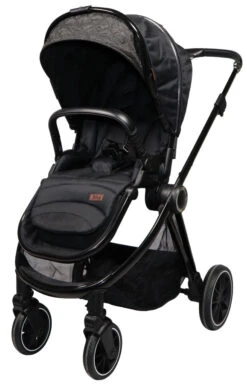 Ding Fenix Black/Black Kinderwagen DI-191701 -Kinderwagen Winkel ding fenix black kinderwagen2