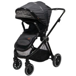 Ding Fenix Black/Black 3-in-1 Combi Kinderwagen Incl. Autostoel 28 Ding Fenix Black/Black 3-in-1 Combi Kinderwagen Incl. Autostoel -Kinderwagen Winkel ding fenix black kinderwagen3 1 1