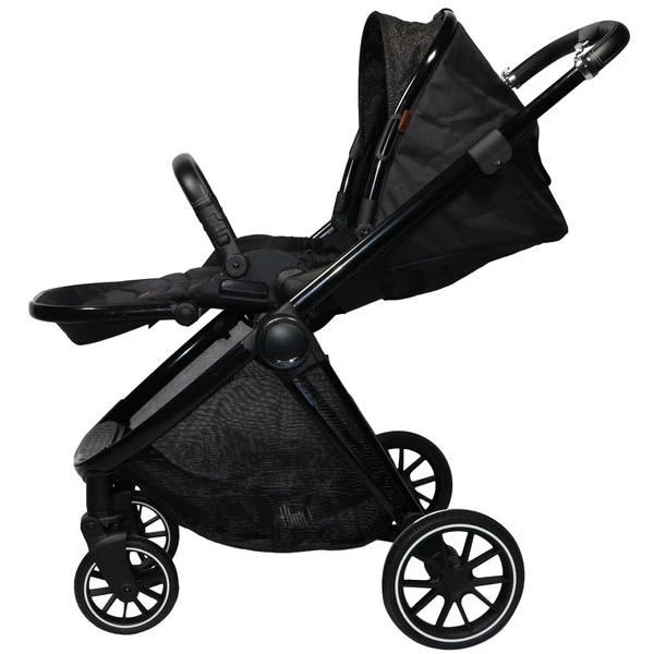 Ding Fenix Black/Black 3-in-1 Combi Kinderwagen Incl. Autostoel 15 Ding Fenix Black/Black 3-in-1 Combi Kinderwagen Incl. Autostoel - Afbeelding 13