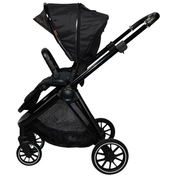 Ding Fenix Black/Black 3-in-1 Combi Kinderwagen Incl. Autostoel 13 Ding Fenix Black/Black 3-in-1 Combi Kinderwagen Incl. Autostoel - Afbeelding 11