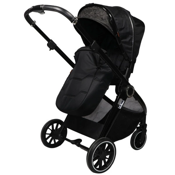Ding Fenix Black/Black 3-in-1 Combi Kinderwagen Incl. Autostoel 12 Ding Fenix Black/Black 3-in-1 Combi Kinderwagen Incl. Autostoel - Afbeelding 10