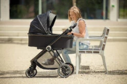 Ding Fenix Black/Black Kinderwagen DI-191701 -Kinderwagen Winkel ding fenix black kinderwagen 3