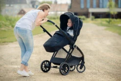 Ding Fenix Black/Black Kinderwagen DI-191701 -Kinderwagen Winkel ding fenix black kinderwagen 4