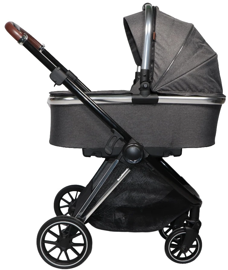 Ding Fenix Grey/Silver Kinderwagen DI-191703 4 Ding Fenix Grey/Silver Kinderwagen DI-191703 - Afbeelding 3