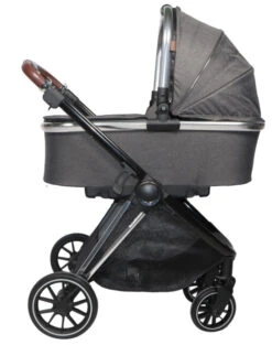 Ding Fenix Grey/Silver 3-in-1 Combi Kinderwagen Incl. Autostoel -Kinderwagen Winkel ding fenix greysilver kinderwagen13 1