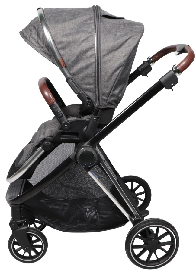 Ding Fenix Grey/Silver Kinderwagen DI-191703 8 Ding Fenix Grey/Silver Kinderwagen DI-191703 - Afbeelding 7